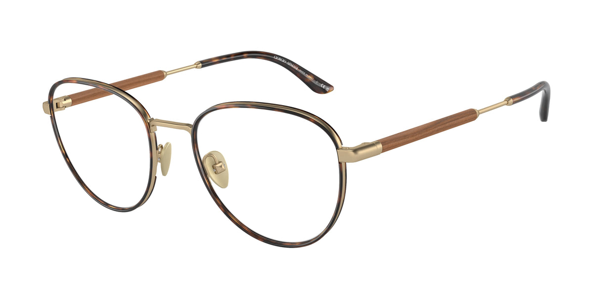 Giorgio Armani AR5137J Matte Pale Gold Eyeglasses