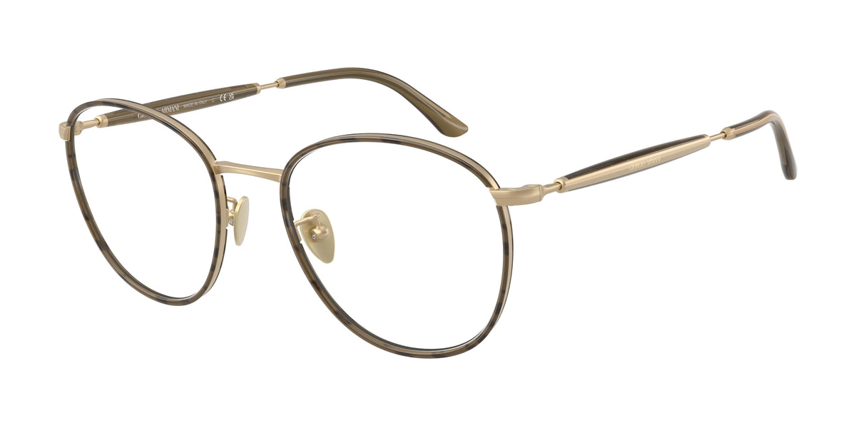Giorgio Armani AR5161J Matte Pale Gold Eyeglasses