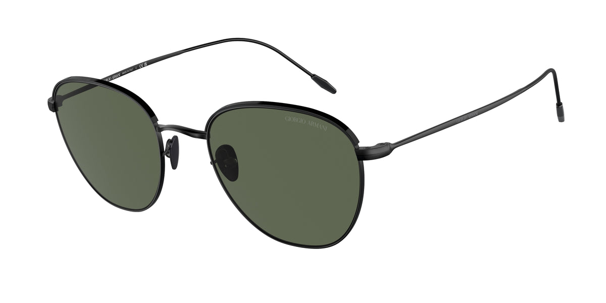 Giorgio Armani AR6048 Matte Black/Black Sunglasses