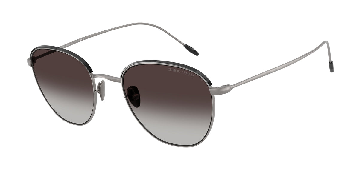 Giorgio Armani AR6048 Matte Gunmetal Sunglasses