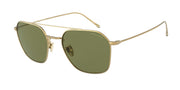 Giorgio Armani AR6095T Brushed Soft Gold Sunglasses