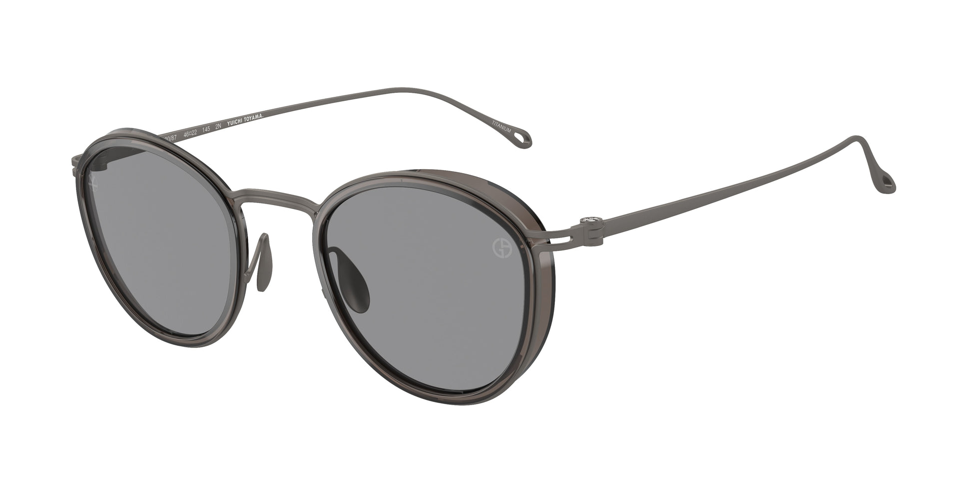 Giorgio Armani AR6148T Transparent Grey Sunglasses