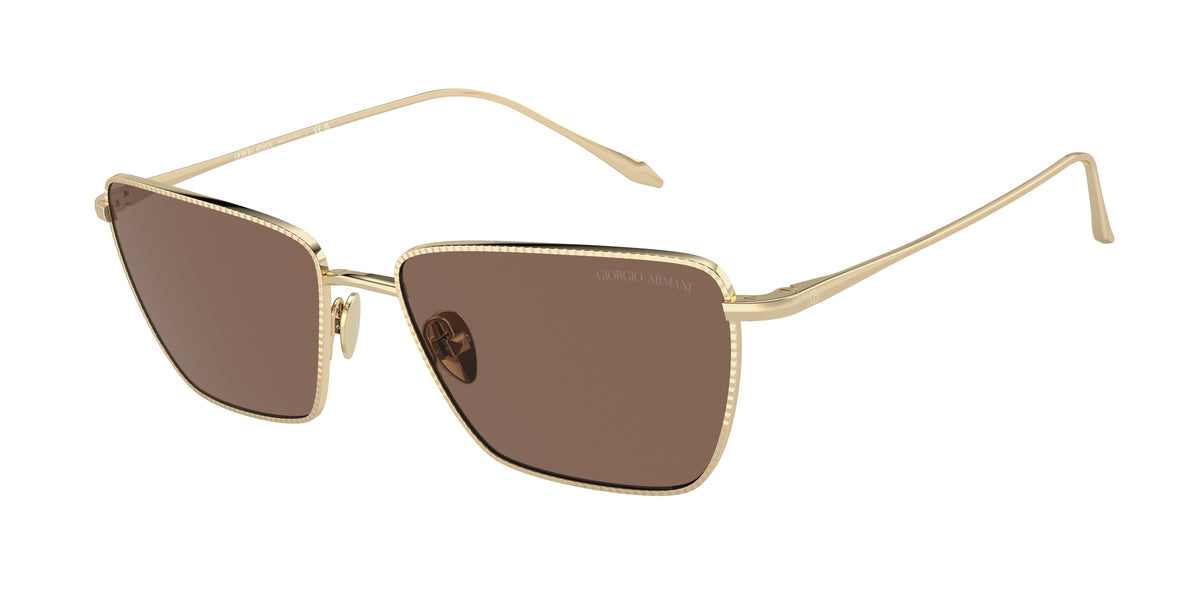 Giorgio Armani AR6153 Pale Gold Sunglasses