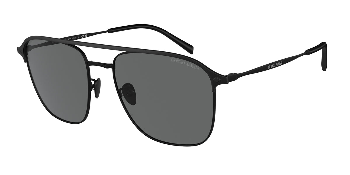 Giorgio Armani AR6154 Matte Black Sunglasses