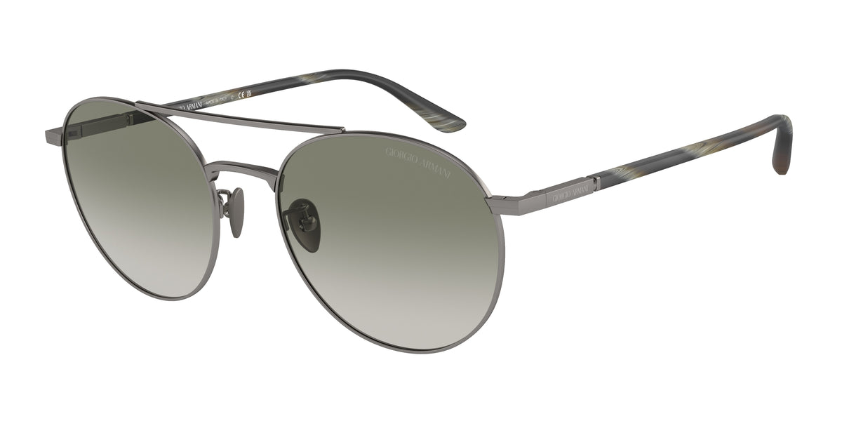 Giorgio Armani AR6156 Matte Gunmetal Sunglasses