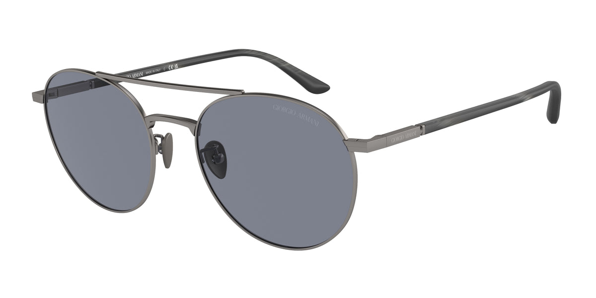Giorgio Armani AR6156 Matte Gunmetal Sunglasses