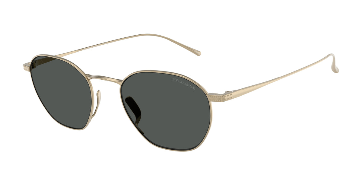 Giorgio Armani AR6160T Pale Gold Sunglasses
