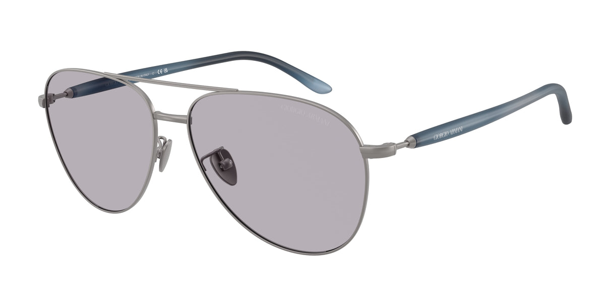 Giorgio Armani AR6162 Matte Gunmetal Sunglasses