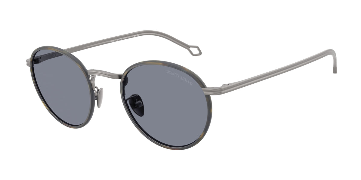 Giorgio Armani AR6163J Matte Gunmetal Sunglasses