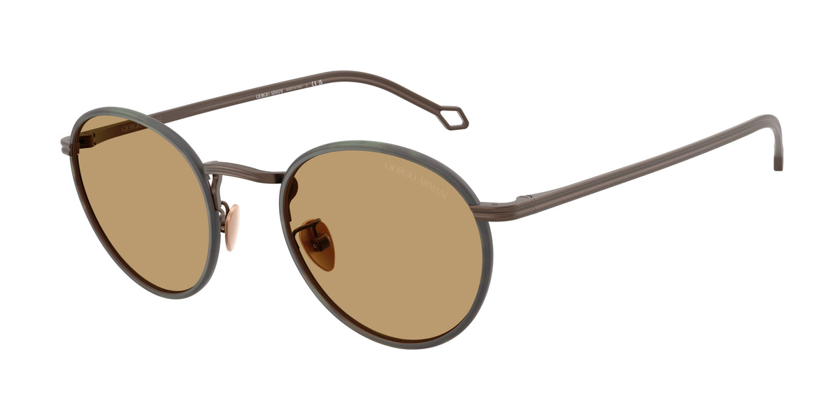 Giorgio Armani AR6163J Matte Bronze Sunglasses