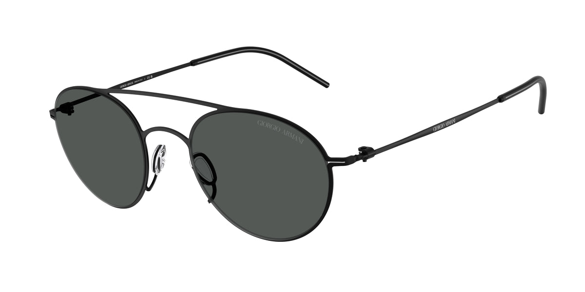 Giorgio Armani AR6169 Matte Black Sunglasses