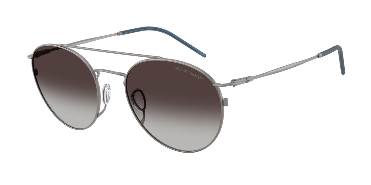 Giorgio Armani AR6183 Matte Gunmetal Sunglasses