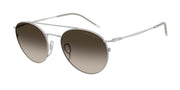 Giorgio Armani AR6183 Matte Silver Sunglasses