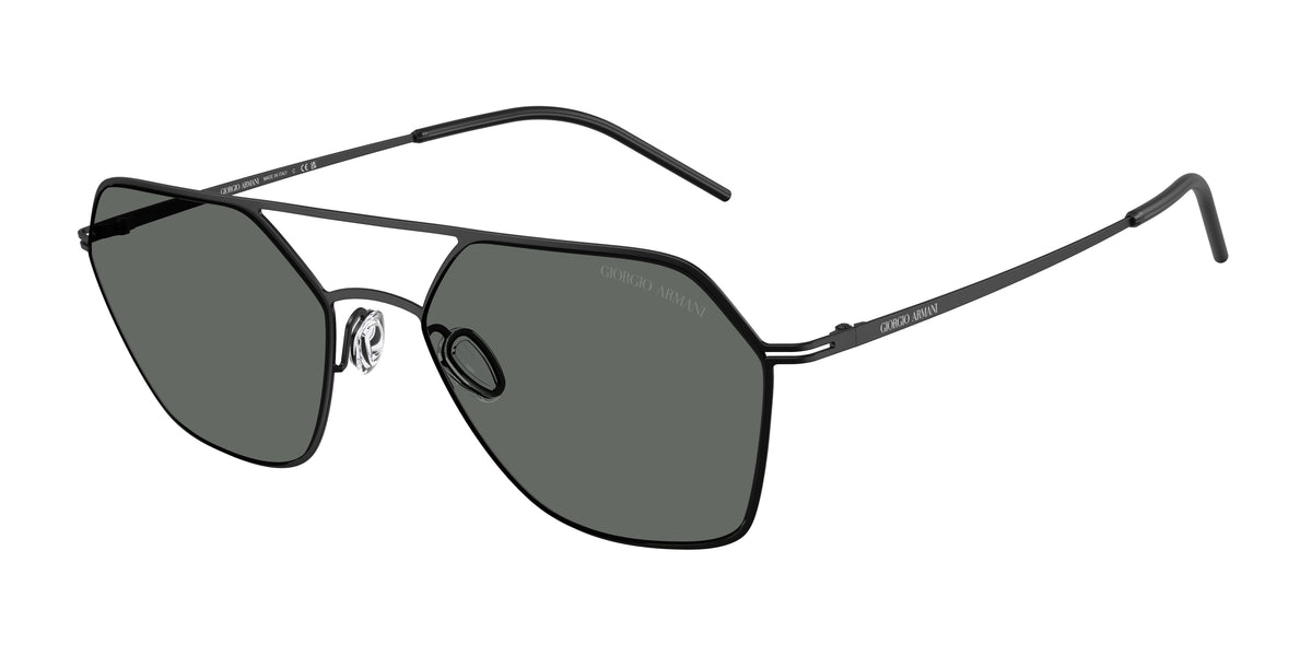 Giorgio Armani AR6185 Matte Black Sunglasses