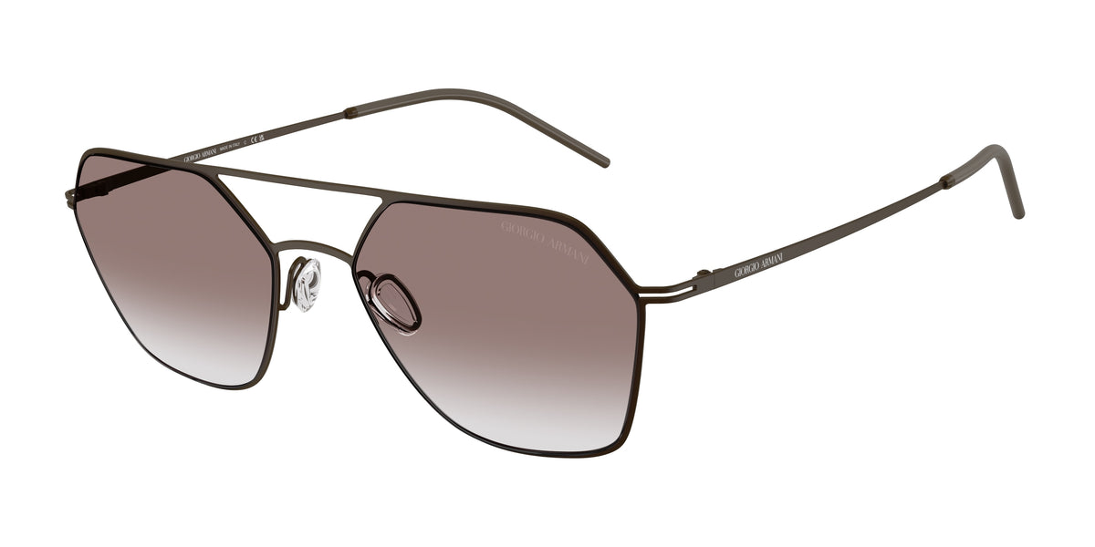 Giorgio Armani AR6185 Matte Brown Sunglasses