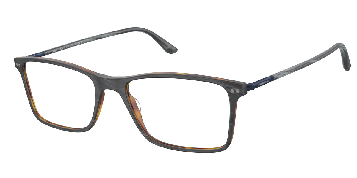 Giorgio Armani AR7037 Matte Grey Horn Eyeglasses