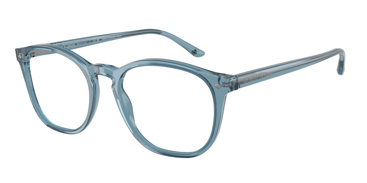Giorgio Armani AR7074 Transparent Blue Eyeglasses