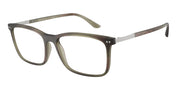 Giorgio Armani AR7122 Matte Striped Olive Eyeglasses