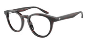 Giorgio Armani AR7227 Striped Brown Eyeglasses