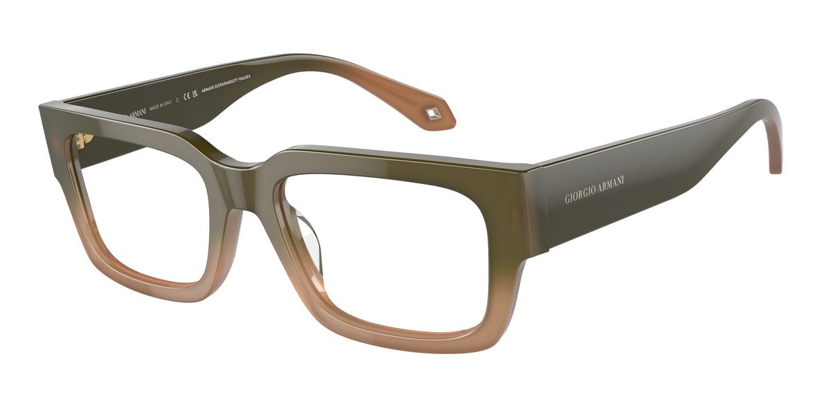 Giorgio Armani AR7243U Gradient Green/Brown Eyeglasses