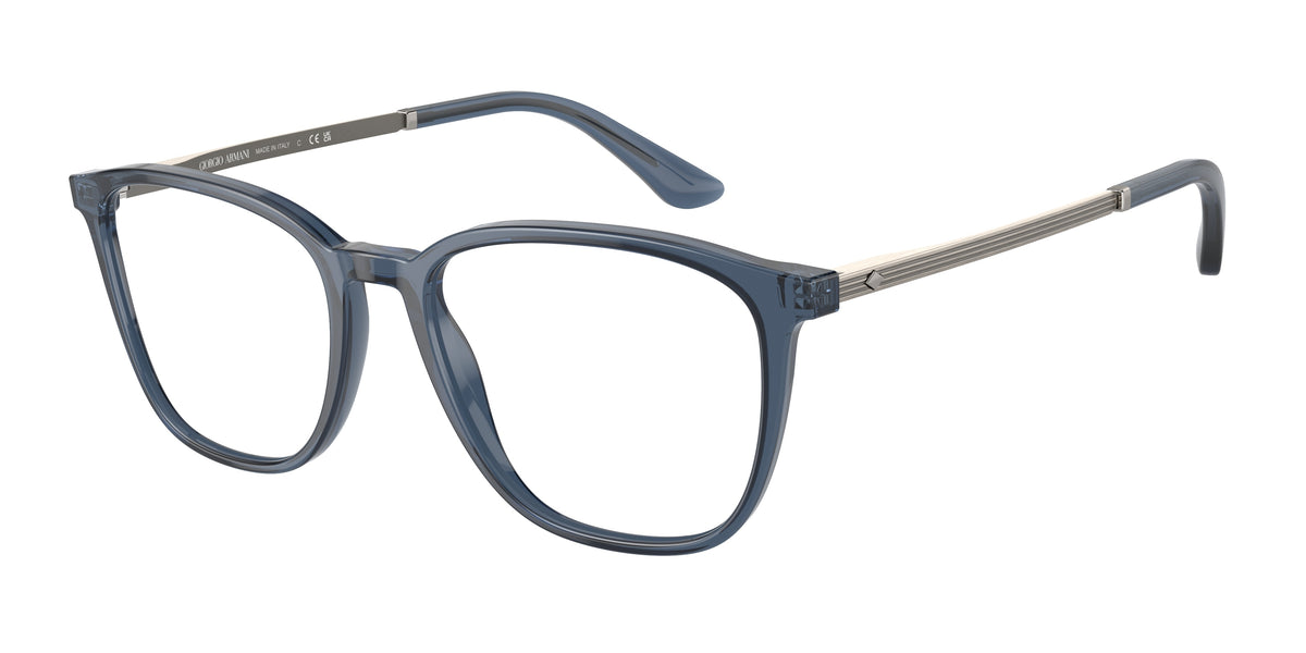 Giorgio Armani AR7250 Transparent Blue Eyeglasses