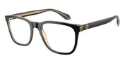 Giorgio Armani AR7255 Top Black/Transparent Orange Eyeglasses