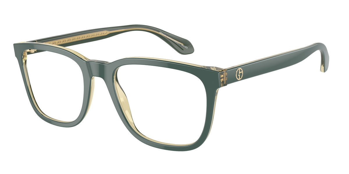 Giorgio Armani AR7255 Top Green/Olive Transparent Eyeglasses
