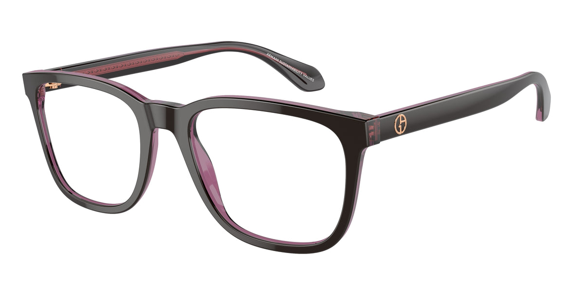 Giorgio Armani AR7255 Top Brown/Transparent Pink Eyeglasses