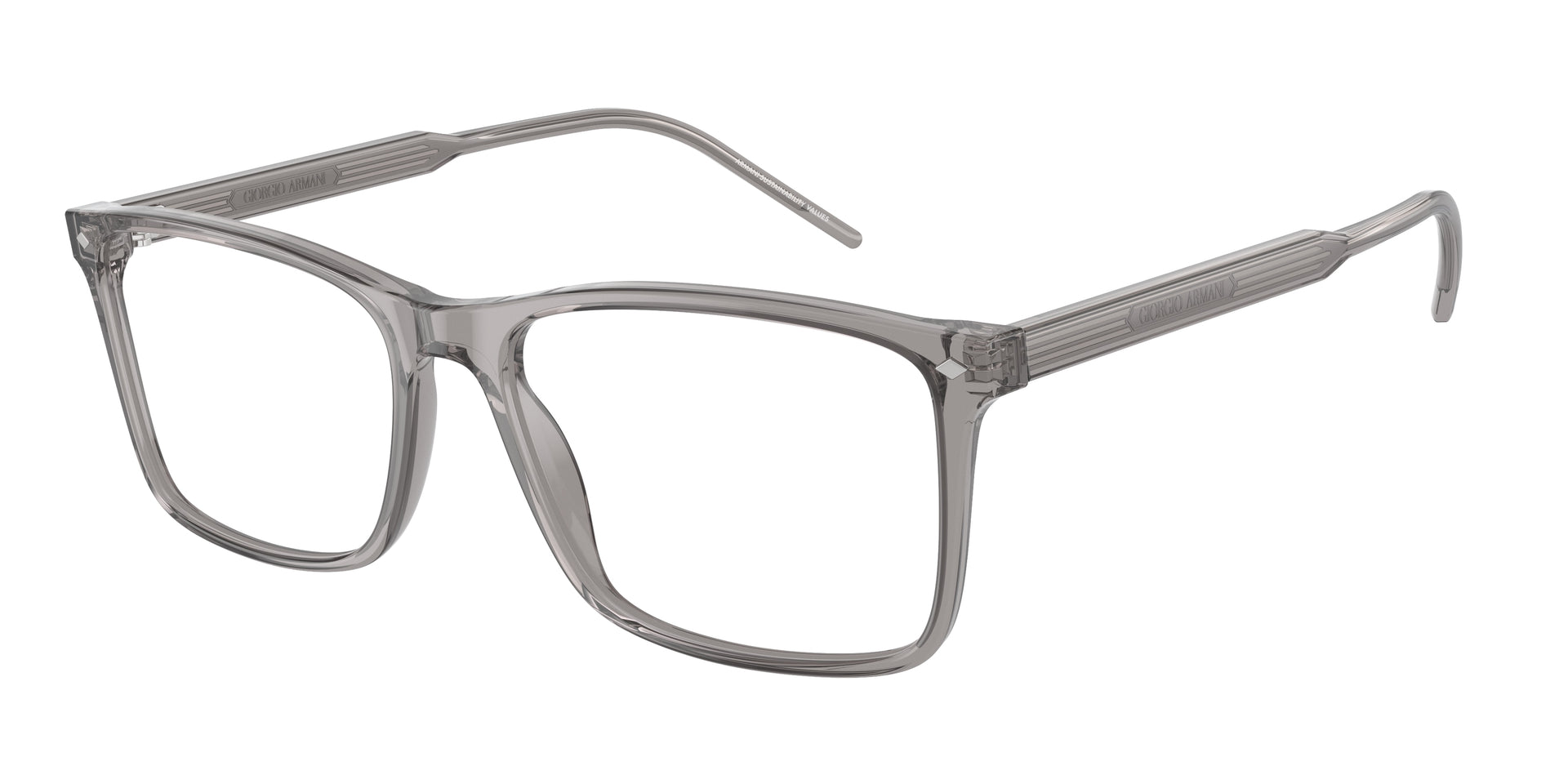 Giorgio Armani AR7258 Transparent Grey Eyeglasses