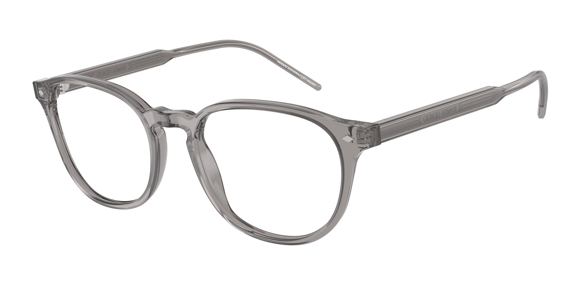 Giorgio Armani AR7259 Transparent Grey Eyeglasses