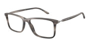 Giorgio Armani AR7261F Matte Stripped Grey Eyeglasses