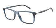Giorgio Armani AR7261 Matte Stripped Blue Eyeglasses