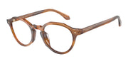 Giorgio Armani AR7264U Striped Honey Eyeglasses