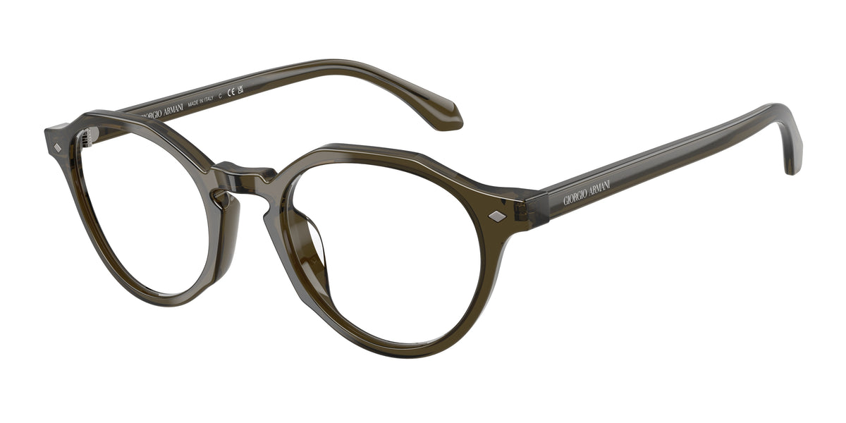 Giorgio Armani AR7264U Transparent Green Eyeglasses