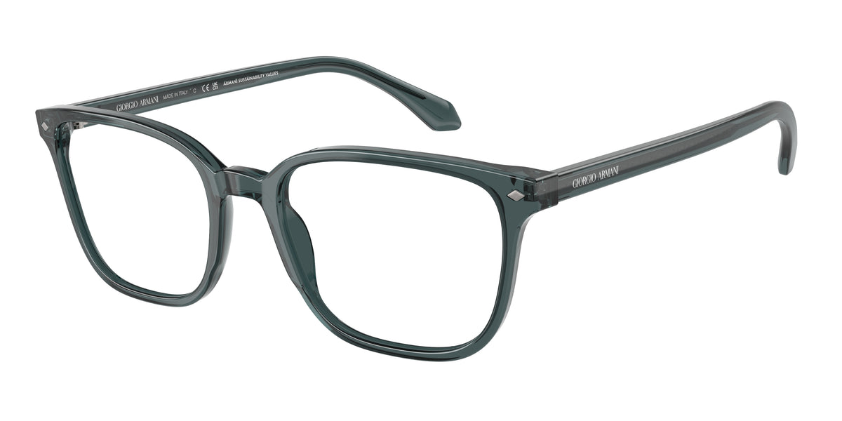 Giorgio Armani AR7265 Transparent Grey Eyeglasses