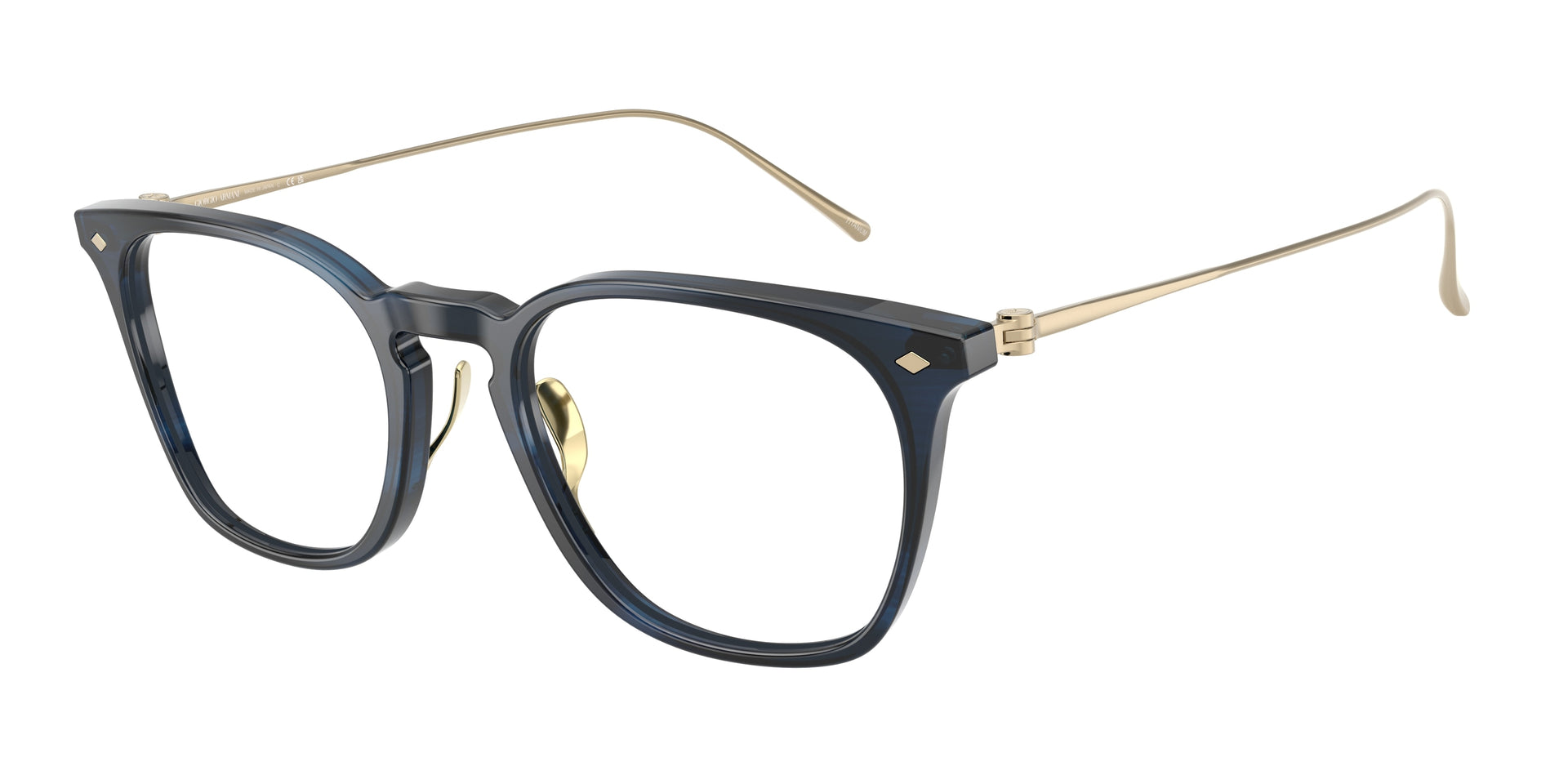Giorgio Armani AR7271T Striped Blue Eyeglasses