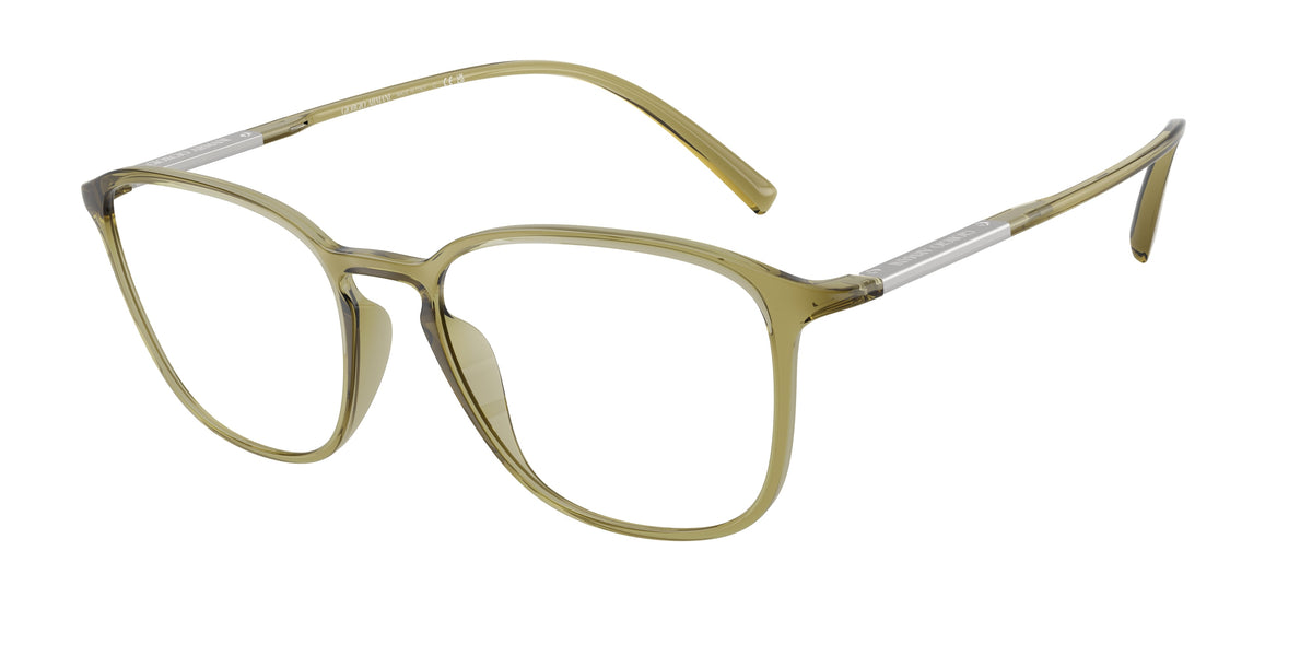 Giorgio Armani AR7276U Transparent Green Eyeglasses