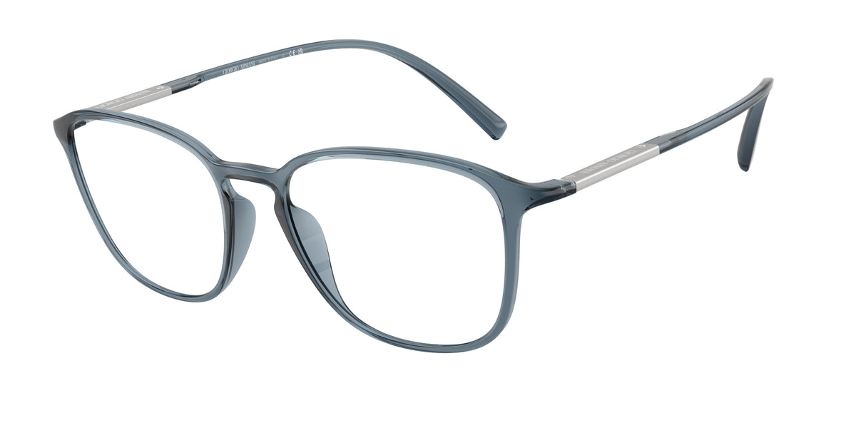 Giorgio Armani AR7276U Transparent Blue Eyeglasses