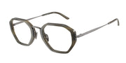 Giorgio Armani AR7282 Striped Green Eyeglasses