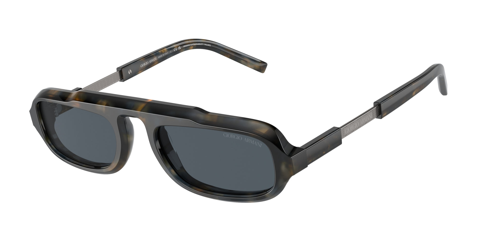 Giorgio Armani AR8203 Blue Havana Sunglasses