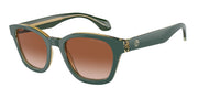 Giorgio Armani AR8207F Top Green/Olive Transparent Sunglasses