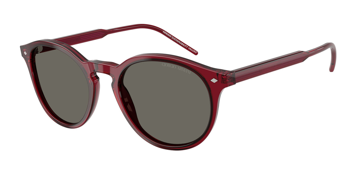 Giorgio Armani AR8211 Transparent Bordeaux Sunglasses