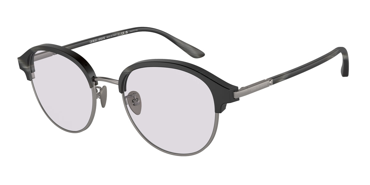 Giorgio Armani AR8215 Matte Blue Horn Sunglasses