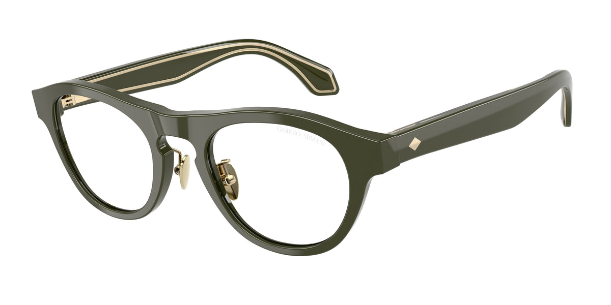Giorgio Armani AR8225 Solid Dark Green Sunglasses