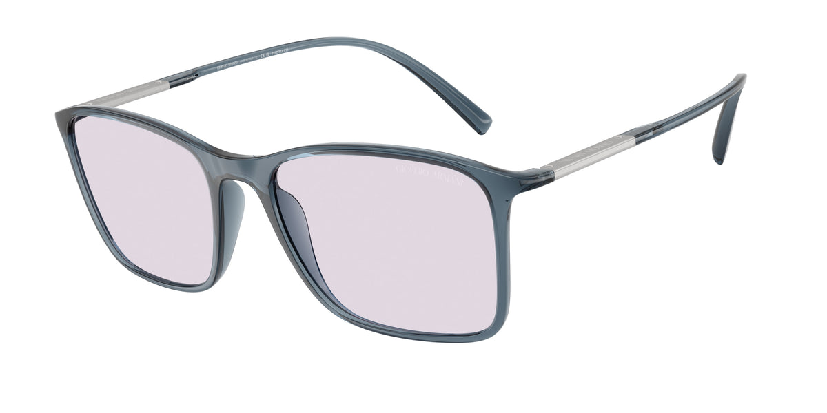 Giorgio Armani AR8231U Transparent Blue Sunglasses
