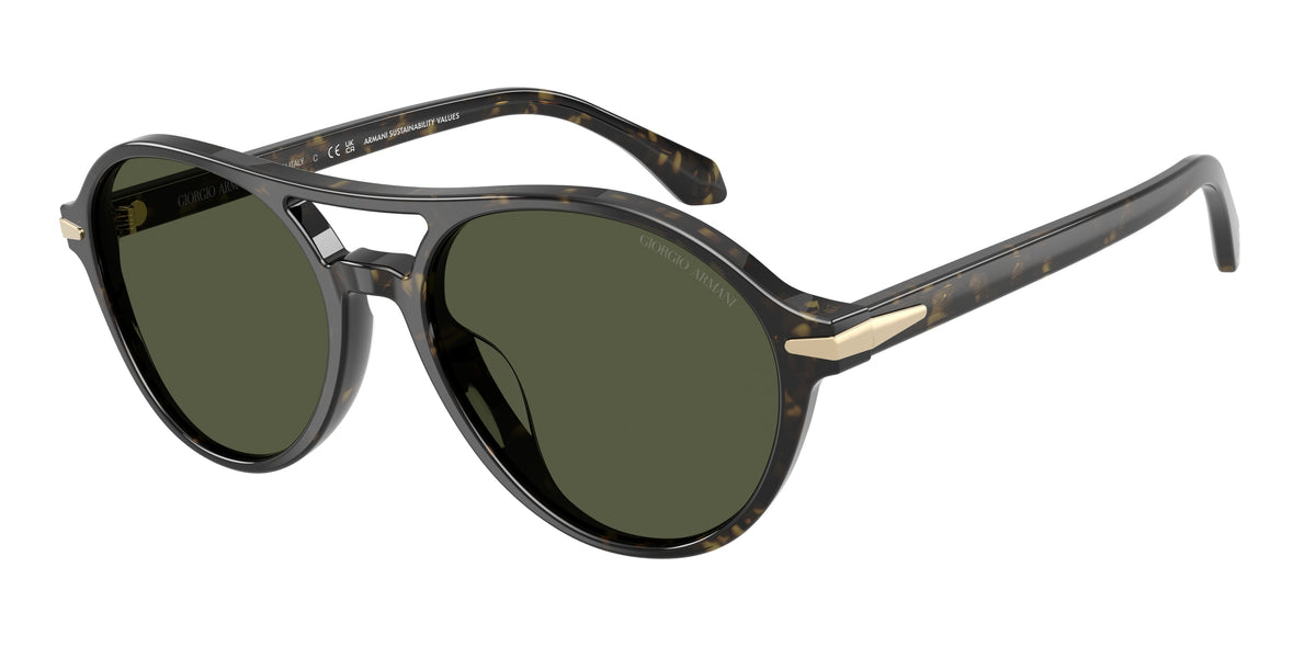 Giorgio Armani AR8236U Green Havana Sunglasses