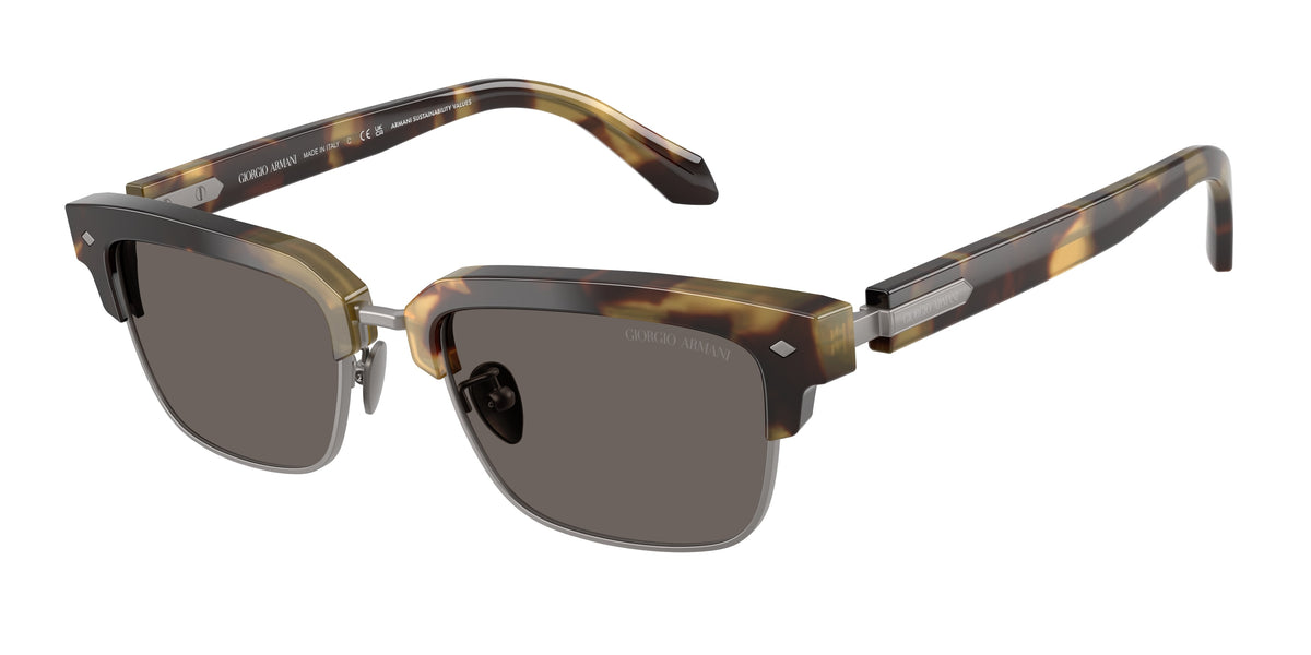 Giorgio Armani AR8243 Brown/Yellow Havana Sunglasses