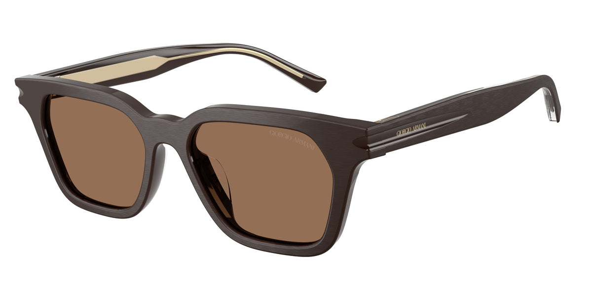 Giorgio Armani AR8251U Brushed Brown Sunglasses