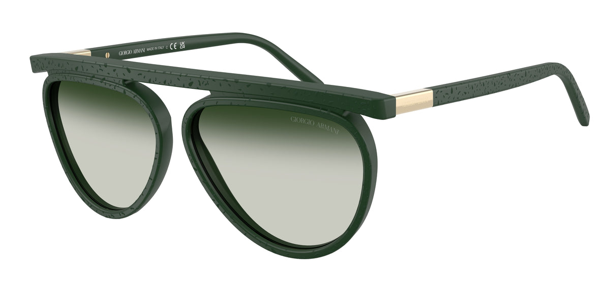 Giorgio Armani AR8262 Solid Green Sunglasses