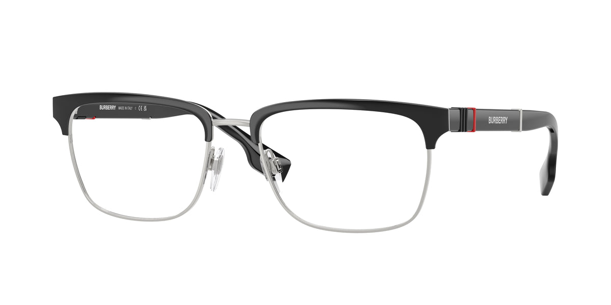 Burberry BE1348 Silver/Matte Black Eyeglasses